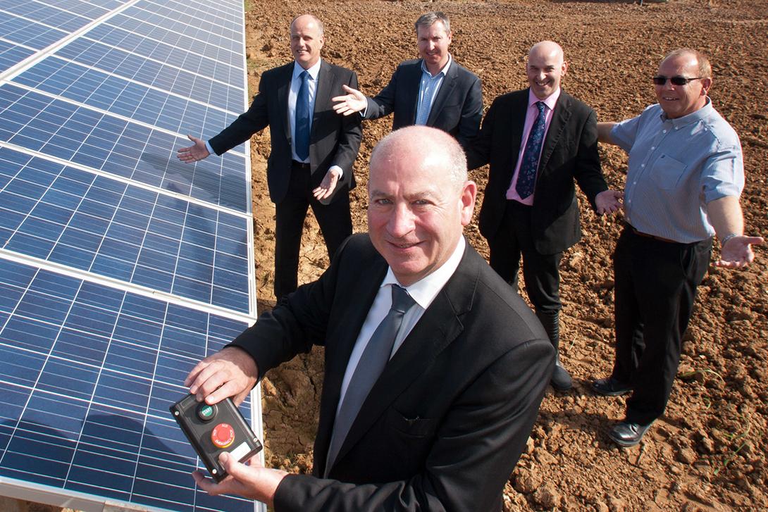 Ketton solar farm. 